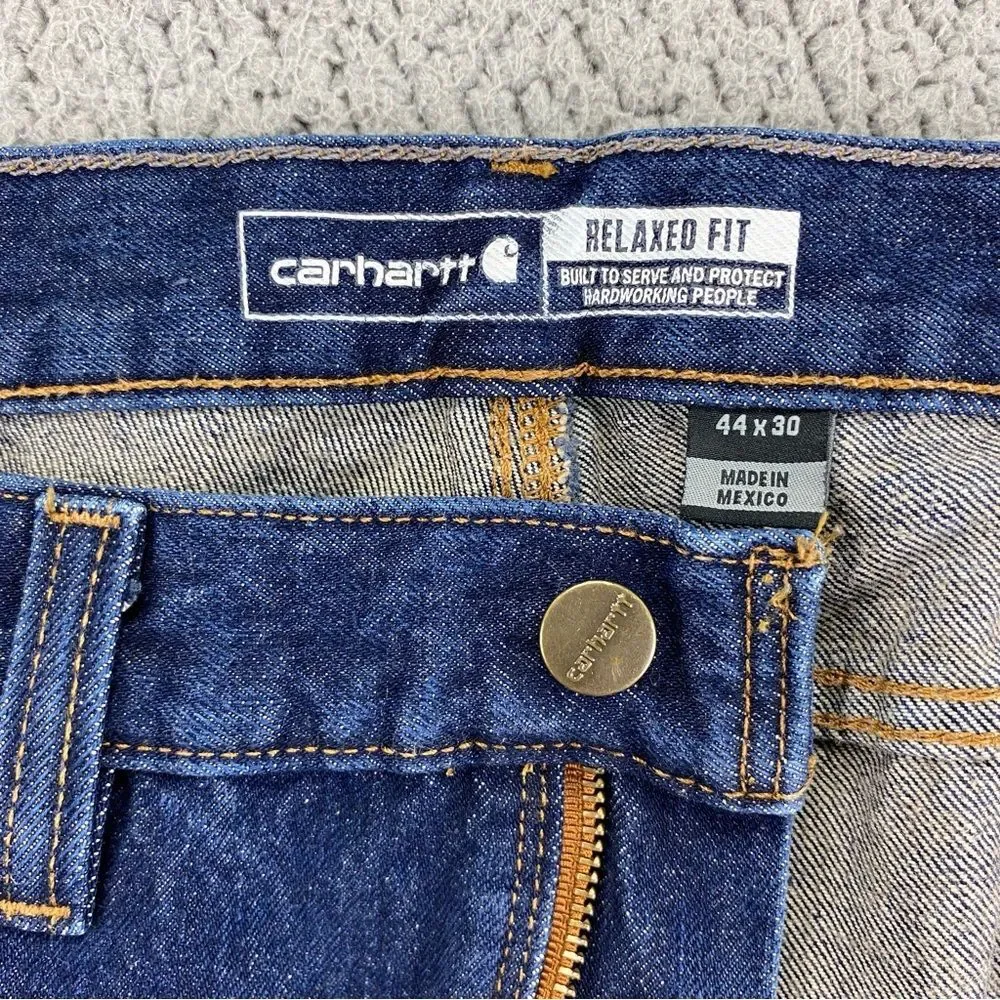 Carhartt Men's Relaxed Fit Straight Leg Rugged Flex Utility Jeans  |  Size:  44